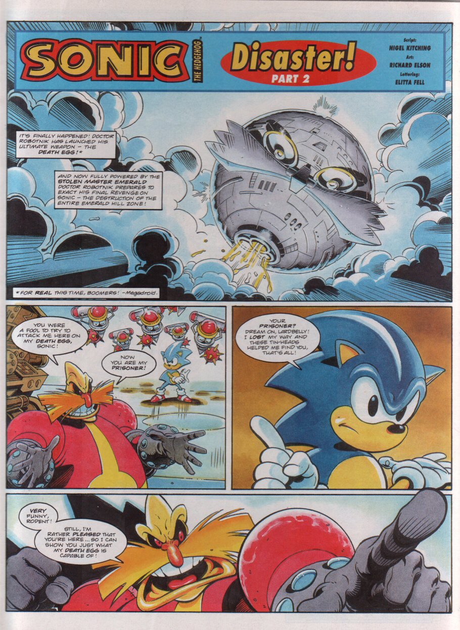 Sonic - The Comic Issue No. 052 Page 2